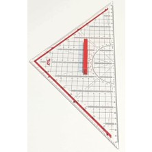 aklow akyoleticaret Tml Aristo Cetveli 32 cm - 3 Kenarlı Geometry Triangle Ruler, 156984131554800