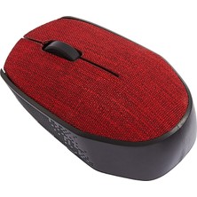 Şanal Everest KM-218 USB Kırmızı 2.4ghz Kumaş Yüzey Kablosuz Mouse