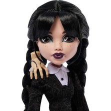 NW NessiWorld JNJ91 Monster High Wednesday Addams Bebek