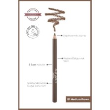 aklow akyoleticaret 151 Medium Brown Uzun Süre Kalıcı, Belirginleştirici ve Şekillendirici Kaş Kalemi
