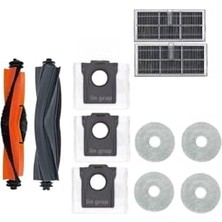 aklow akyoleticaret Dreame X40 Pro Ultra ile Uyumlu Yedek Parça Seti