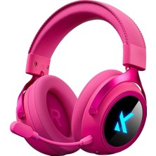 Şanal Mchose X9 Rose Red 7.1 Surround Kablosuz Gaming Kulaklık (Mc-X9-3)