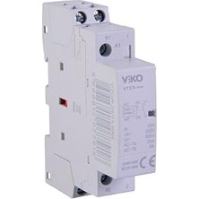aklow akyoleticaret Vtcr-25/11 Sessiz Kontaktör 25A 1no+1nc