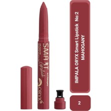 aklow akyoleticaret Ruj Smart Lipstick No: 2 Mahogany/maun