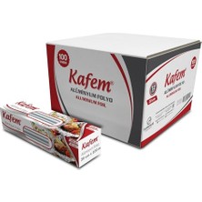 aklow akyoleticaret 30 cm x 100M 10MIC Alüminyum Folyo, 12 Paket