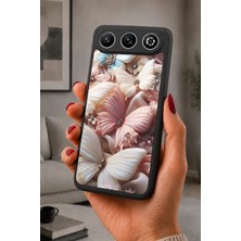 Aksel Kılıf General Mobile Gm 26 Uyumlu Baskılı, Mat Siyah,yumuşak Silikon, Koruyucu,şok Emici Kapak,kılıf