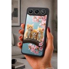 Aksel Kılıf General Mobile Gm 26 Uyumlu Baskılı, Mat Siyah,yumuşak Silikon, Koruyucu,şok Emici Kapak,kılıf