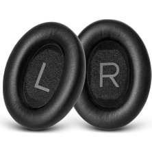 aklow akyoleticaret Kulaklık, Bose ile Uyumlu Quietcomfort 45 (QC45) & Quiet Comfort Se (Qc Se) Için Suni Deri Pedi Hafızalı Yüksek Kaliteli Materyal Kulaklık Süngeri