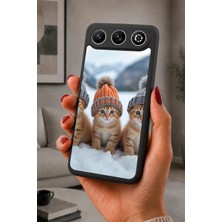 Aksel Kılıf General Mobile Gm 26 Uyumlu Baskılı, Mat Siyah,yumuşak Silikon, Koruyucu,şok Emici Kapak,kılıf