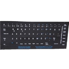 Şanal Addıson 300164 Ingilizce Q Klavye Stıker