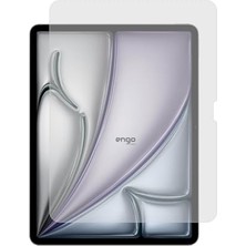 aklow akyoleticaret Apple iPad Air 13 Inç ile Uyumlu Mat 9h Temperli Ekran Koruyucu, Nano Cam, M2 M3 M4