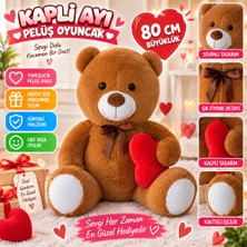 NW NessiWorld 62531 80CM Kapli Ayı Peluş Oyuncak (Adet Fiyatıdır)