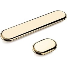 aklow akyoleticaret 9124 Line-Çizgili Kulp Altın Renk Tek Adet 128 mm Altın Tek Ebat SSY9124 0128 Gl