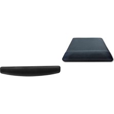 Şanal Lunatic Ergopad Klavye Pad+ Mause Bilek Destekli Ergonomik Klavye Mouse Pad Set Dayanıklı Kolay Yazma, Agrı Kesici Nefes Alabilir Sünger (440X70X20MM / 230X190X22MM)