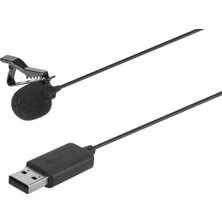Şanal Boya BY-LM40 Dijital USB Yaka Mikrofonu