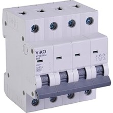 aklow akyoleticaret 4VTB-4B63 Otomatik Sigorta 4,5ka B Tipi 4 Kutup 63A
