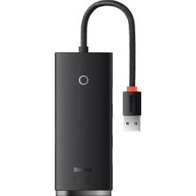 Şanal Baseus Lite 4in1 Multifonksiyonel Usb-A Hub Dock Station