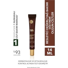 aklow akyoleticaret Riche Creme Göz Kremi, Besleyici Yaşlanma Karşıtı Değerli Yağ Bakımı, 14 ml