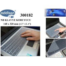 Şanal Addison 300182 13"-15.4" Notebook Klavye Koruyucu, 140 x 320 mm