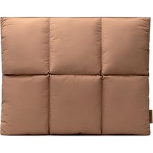 aklow akyoleticaret Puffy Laptop Kılıfı 15 Inç 16 Inç, Kapitone Puffer Laptop Taşıma Çantası Kadınlar Için Yastık Kılıfı MacBook Air 15" M3 2024 ve MacBook Pro 16 In 2024 M4,16" Puff Kapak, Kahverengi