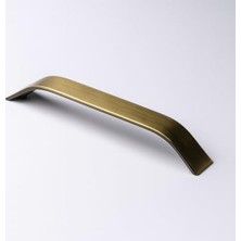 aklow akyoleticaret Volga Antik Sarı Metal Kulpu Mobilya Çekmece Mutfak Dolabı Dolap Kulpları Kapak Kulbu, 128 Mm, 12.8 cm