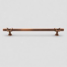 aklow akyoleticaret 224 mm Metal Arsin Düz Soft Parlak Antik Bakır Çekmece Kulp Modern Dolap Kulbu Mutfak Banyo Gardırop