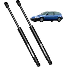 aklow akyoleticaret Honda Civic Mk Iv Hb 1991-1995 Sağ ve Sol Bagaj Amortisörü Takımı