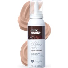 Şanal Milk Shake Renkli Durulanmayan Koruyucu Kremsi Köpük - Warm Brunette, 100ML