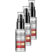Şanal Avon Advance Techniques Reconstruction Treatment Onarıcı Saç Serumu 30 Ml. Üçlü Set