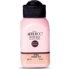 Meschain Meschaın Artdeco Metalik Akrilik Boya 75ML Pembe Inci 3764