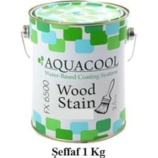 aklow akyoleticaret Aquacool Su Bazlı Dış Mekan Verniği Şeffaf 1 kg