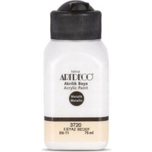 Meschain Meschaın Artdeco Metalik Akrilik Boya 75ML Beyaz 3720