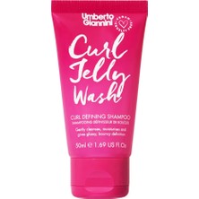 Şanal Umberto Giannini Curl Jelly Wash B5 Vitaminli Bukle Belirginleştirici Vegan Mini Şampuan 50 ml
