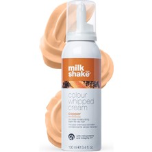 Şanal Milk_shake Colour Whipped, Renkli Durulanmayan Koruyucu Kremsi Köpük - Copper, 100ML