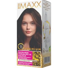 Şanal Maxx Deluxe Premıum Yarı Kit Set Saç Boyası 4.0 Kahve