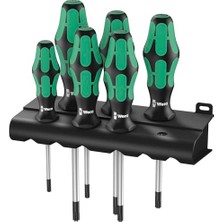 aklow akyoleticaret 367/6 Tornavida Seti Kraftform Plus Torx ve Raf, 6 Parça, 05028062001