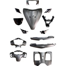 UMT Tvs Jupiter 125 Ön Kaporta Seti Gri (13 Parça)