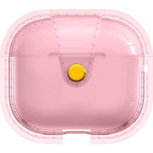 aklow akyoleticaret Apple ile Uyumlu Airpods 3. Nesil Airbag 33 Darbelere Karşı Dayanıklı Magnetik Kılıf Pembe