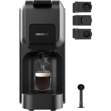 aklow akyoleticaret Kapsül Kahve Makinesi Freestyle Kompakt Siyah. 1350W; Termoblok Isıtma, 20 Bar Forcearoma Teknolojisi, 4'ü 1 Arada Espresso Makinesi. Çekilmiş Kahve, Dolce Gusto, Nespresso ve K-Fee Için