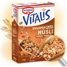 aklow akyoleticaret Vitalis Bal Bademli Çıtır Müsli 450 G