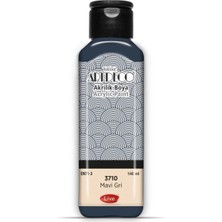 Meschain Meschaın Artdeco Akrilik Boya 140ML 3710 Mavi Gri