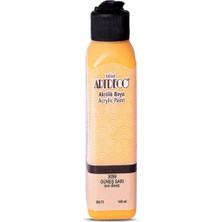 Meschain Meschaın Artdeco Akrilik Boya 140ML 3059 Güneş Sarı