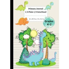 aklow akyoleticaret 1/2 Plain 1/2 Interlined: Begin With Excellence: 100-PAGE Canadian Primary Composition Notebook For Grades K-2, The Exercise Book Industry Standard.