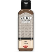 Meschain Meschaın Artdeco Akrilik Boya 140ML 3716 Sepya
