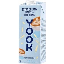 aklow akyoleticaret Extra Creamy Barista Yulaf Içeceği, Şekersiz, Köpürtmeye Uygun, 1 L