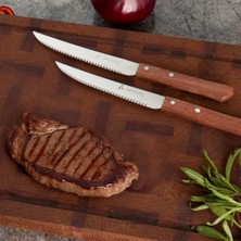 aklow akyoleticaret Brezil Steak Bıçağı, 2 Parça, 11 cm