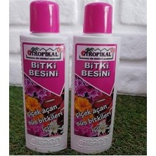 aklow akyoleticaret Çiçekli Bitkiler Için Sıvı Bitki Besini, 2 Adet 225 ml