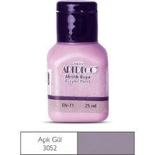Meschain Meschaın Artdeco Akrilik Boya 25ML 3052 Açık Gül
