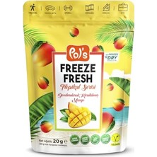 aklow akyoleticaret Dondurularak Kurutulmuş Mango 20 G