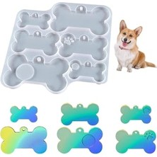 aklow akyoleticaret Köpek Kemiği Şeklinde Silikon Epoksi Kalıbı